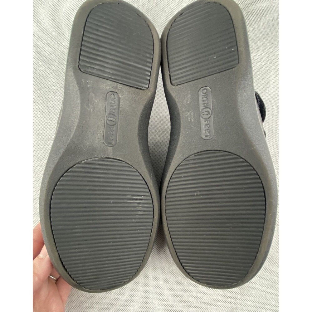 Orthofeet Women’s Wichita Size 7B Black Orthopedic Shoes 825 - Picture 10 of 11